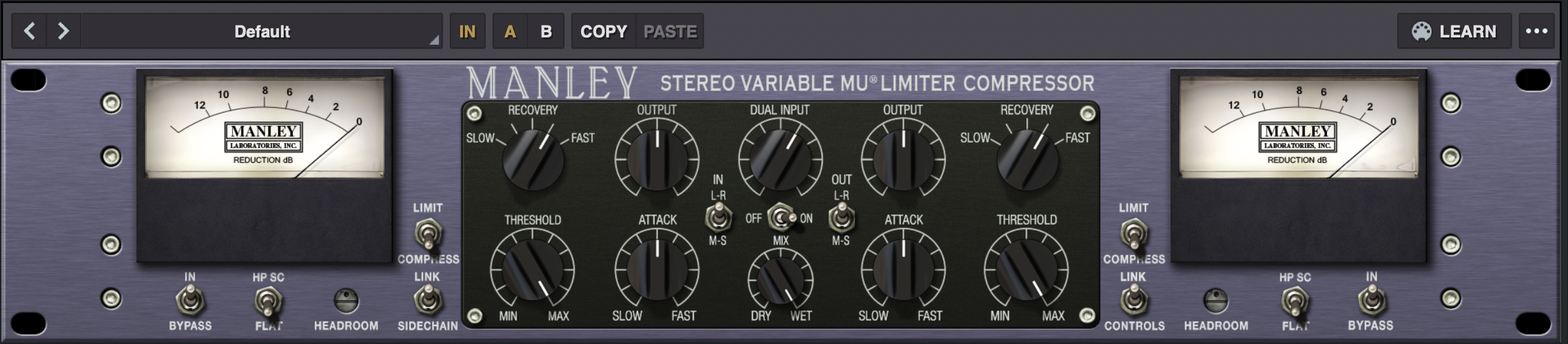 Universal Audio Manley Variable Mu Limiter Compressor